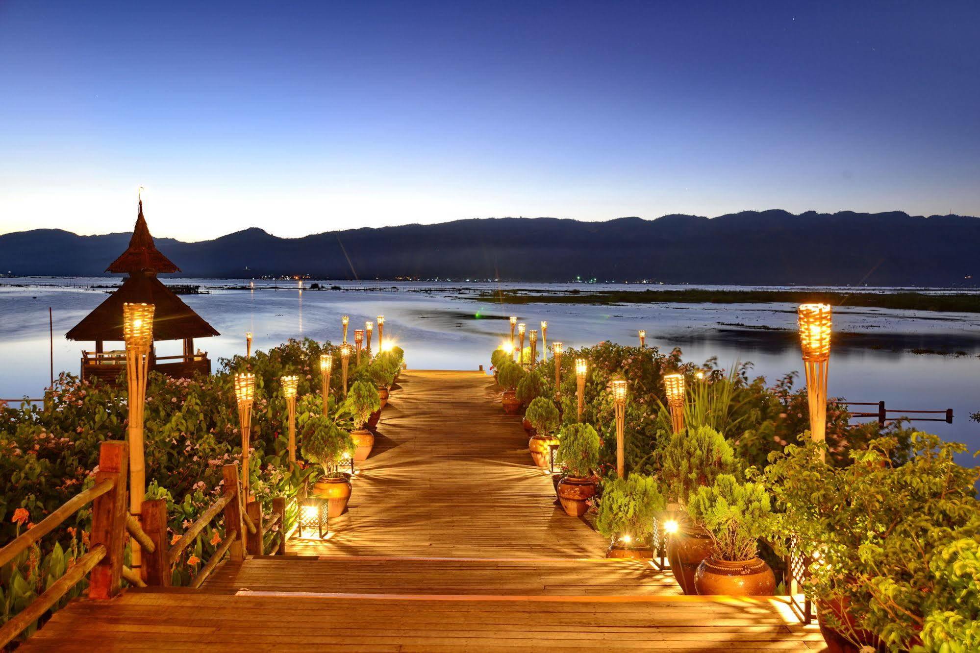 ミャンマー トレジャー リゾート Inle Lake エクステリア 写真