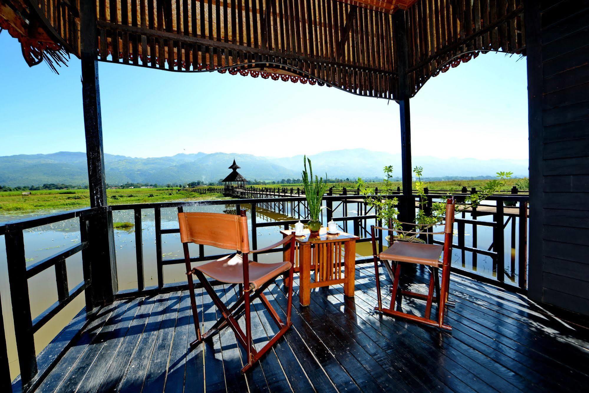 ミャンマー トレジャー リゾート Inle Lake エクステリア 写真