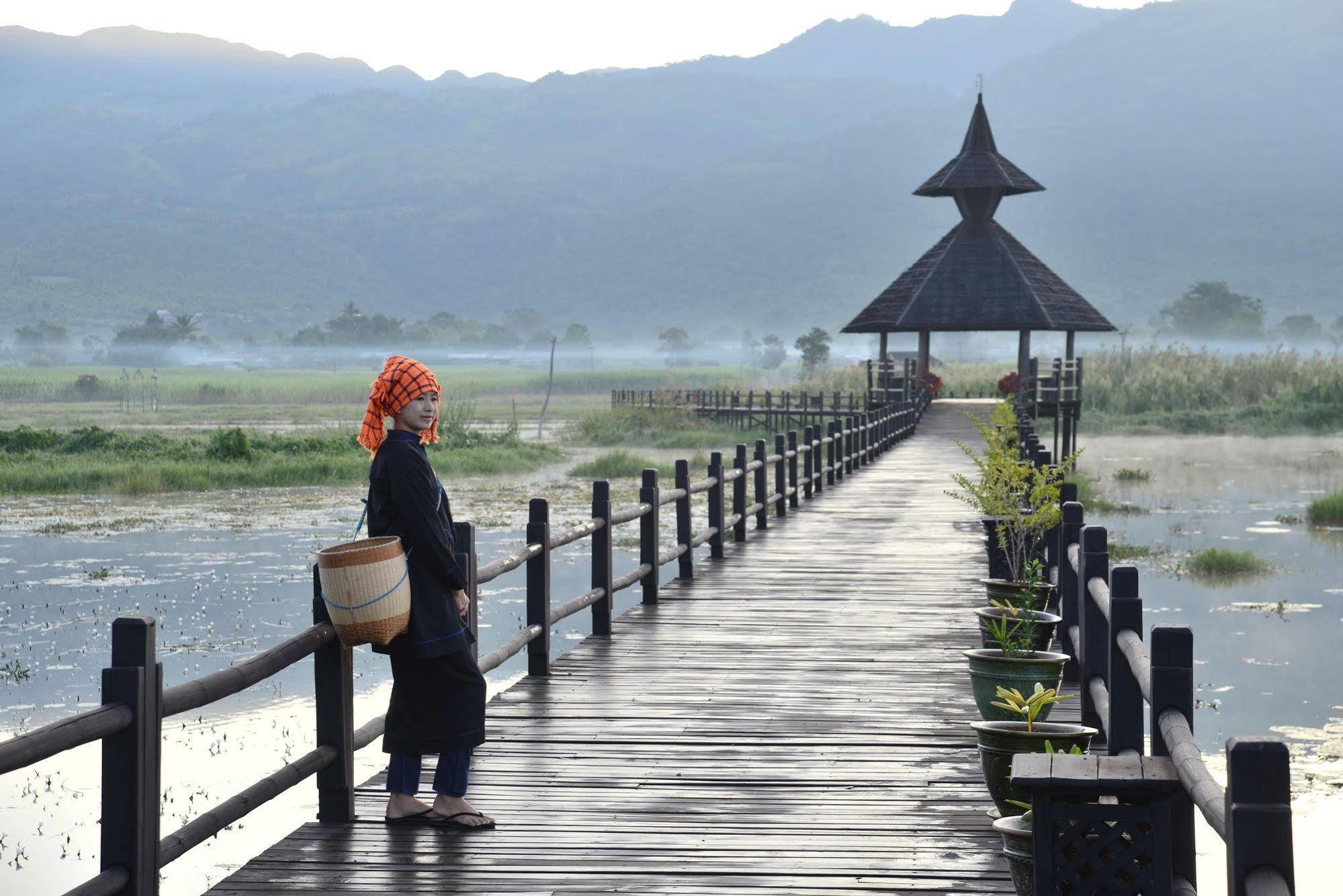 ミャンマー トレジャー リゾート Inle Lake エクステリア 写真