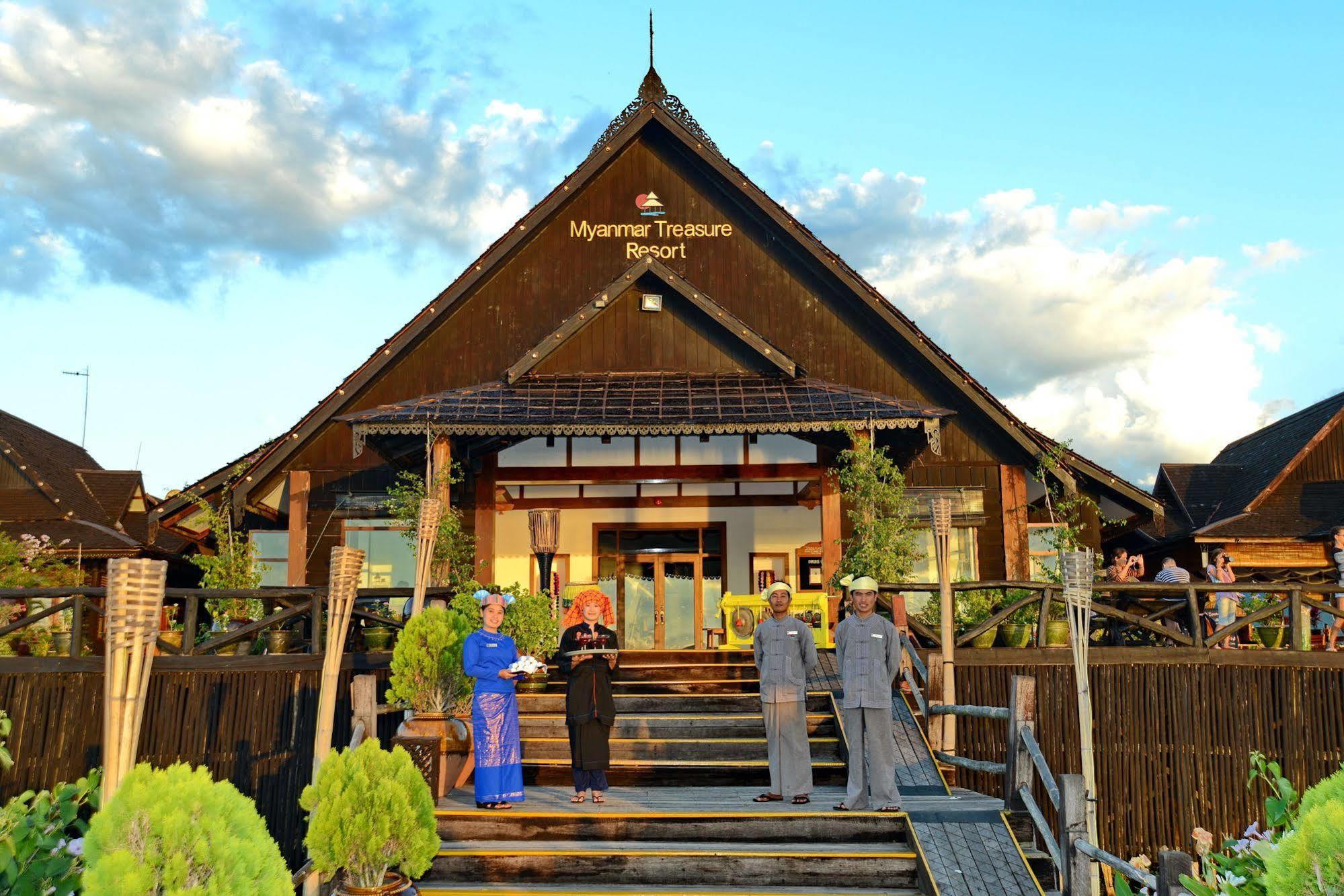 ミャンマー トレジャー リゾート Inle Lake エクステリア 写真
