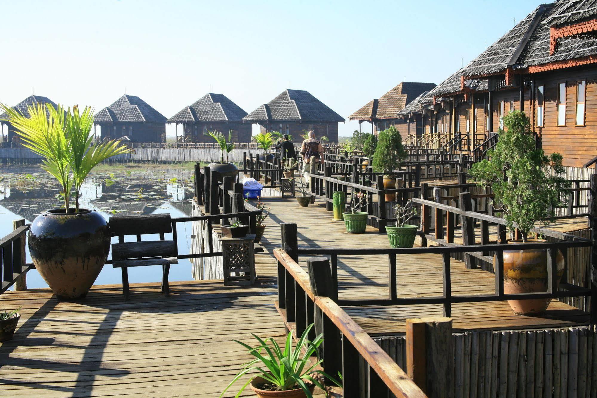 ミャンマー トレジャー リゾート Inle Lake エクステリア 写真