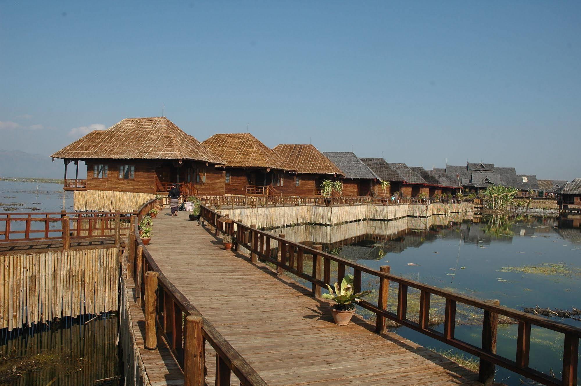 ミャンマー トレジャー リゾート Inle Lake エクステリア 写真