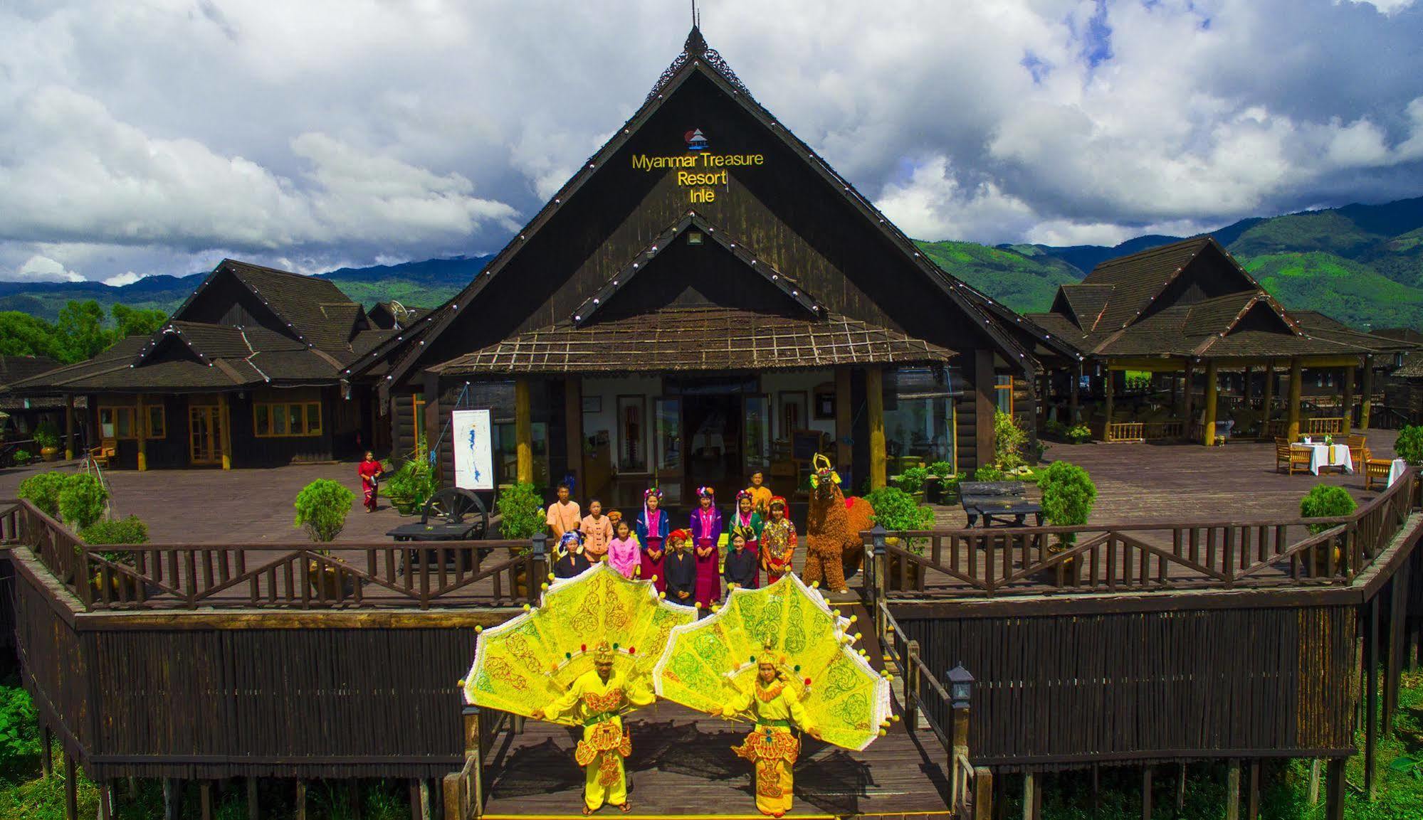 ミャンマー トレジャー リゾート Inle Lake エクステリア 写真