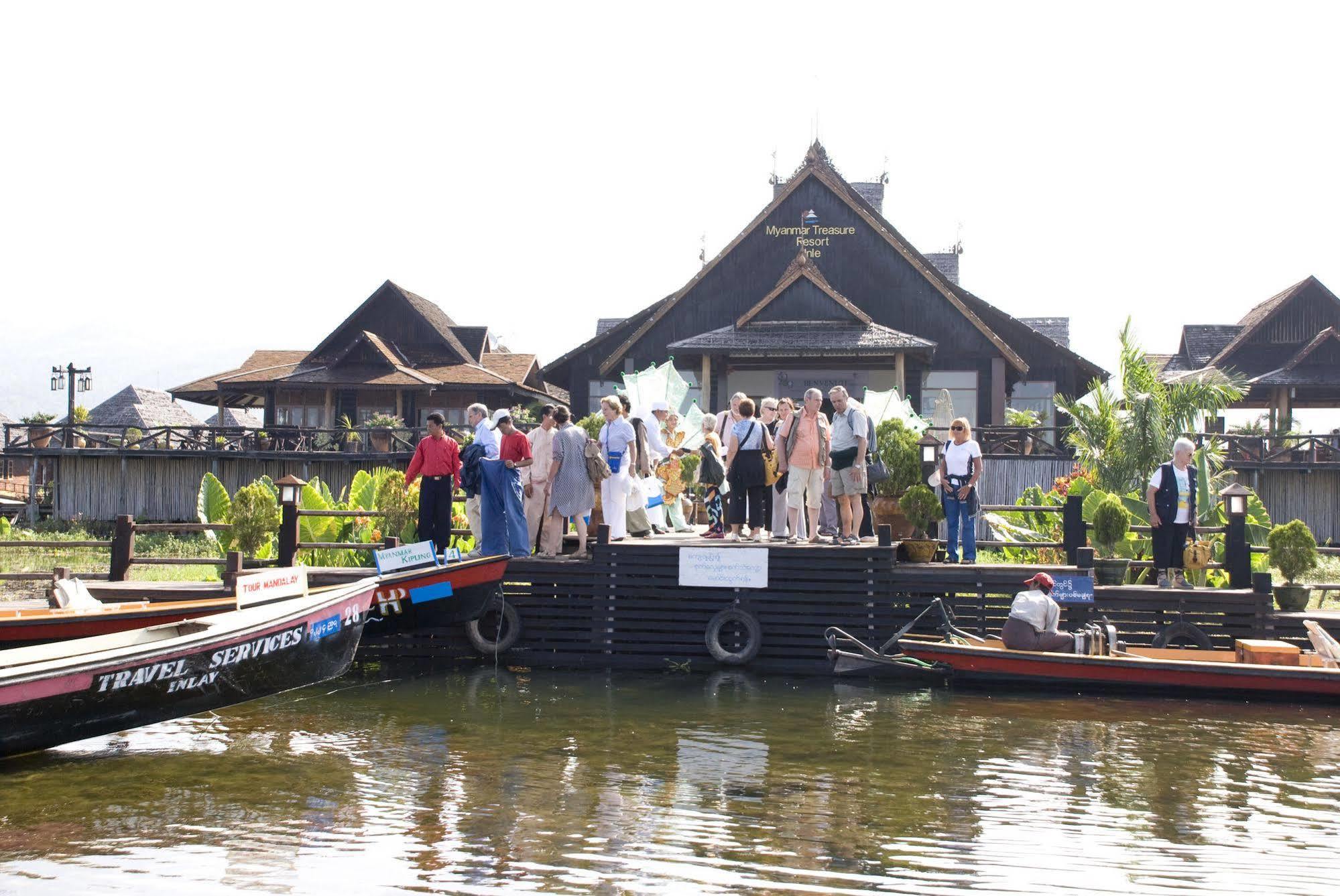 ミャンマー トレジャー リゾート Inle Lake エクステリア 写真
